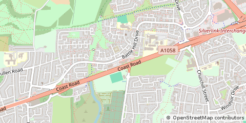 Map of Wallsend
