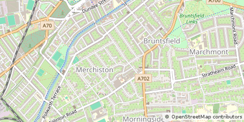 Map of Edinburgh