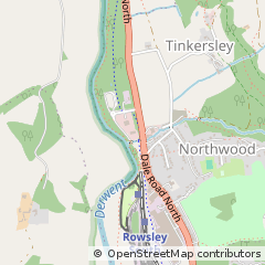 Map of NR Matlock, Derbyshire