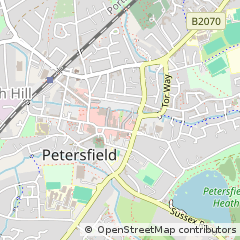 Map of Petersfield, Hampshire