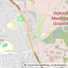 Map of Gosport, Hampshire