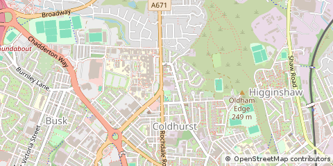 Map of Lancs, Lancashire