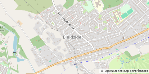 Map of Aberdeen, Aberdeenshire