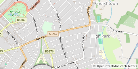 Map of Southport