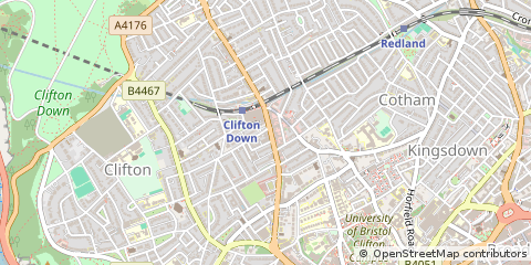 Map of Bristol