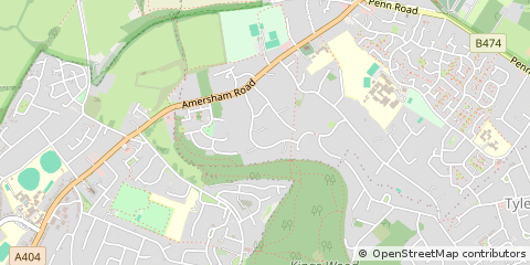 Map of High Wycombe