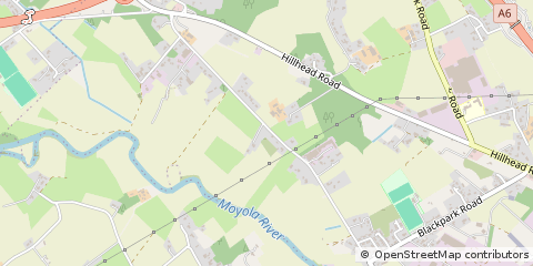 Map of Magherafelt