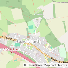 Map of High Wycombe, Buckinghamshire