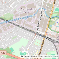 Map of Greenford, London
