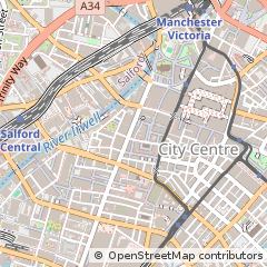 Map of Manchester