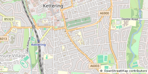 Map of Kettering