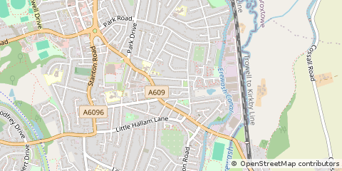Map of Ilkeston