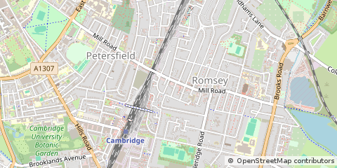 Map of Cambridge