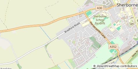 Map of Sherborne