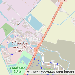 Map of Waterbeach, Cambridge
