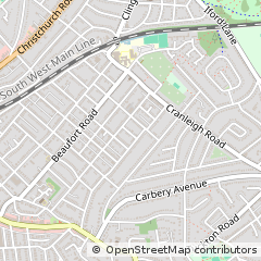 Map of Bournemouth