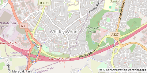 Map of Reading