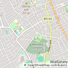 Map of Wallasey