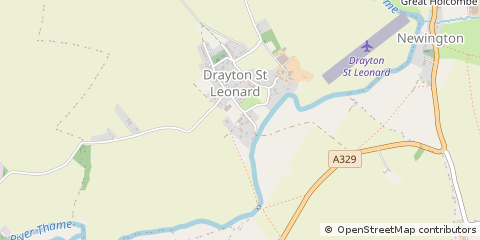 Map of Wallingford, Oxfordshire