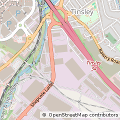 Map of Sheffield