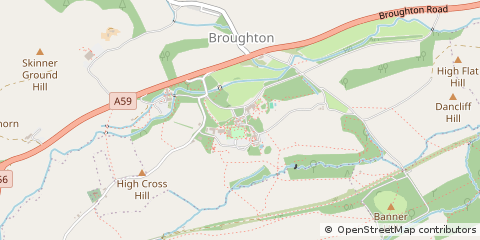Map of Skipton, North Yorkshire