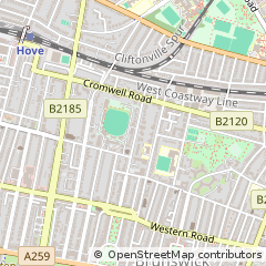 Map of Hove