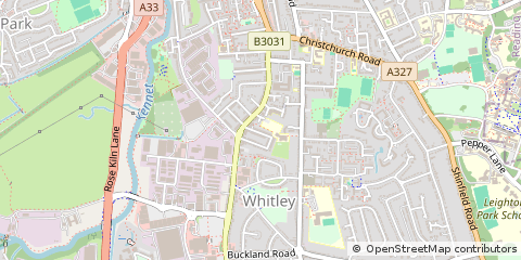 Map of Reading