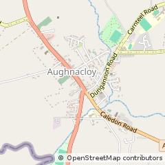 Map of Aughnacloy