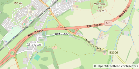 Map of Alton, Hampshire