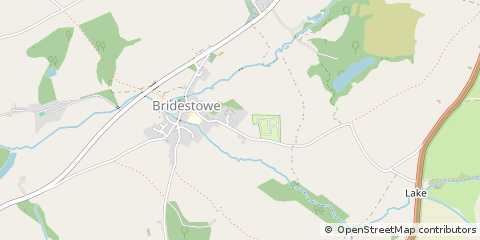 Map of Okehampton