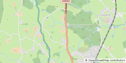 Map of Pontypool