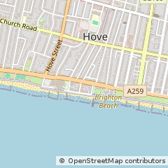 Map of Hove