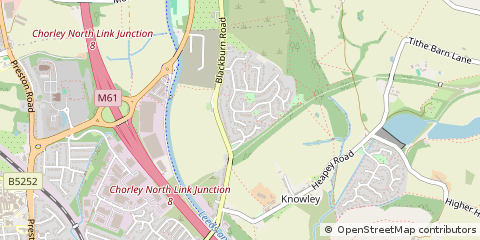 Map of Chorley