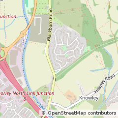 Map of Chorley