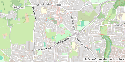 Map of Slough