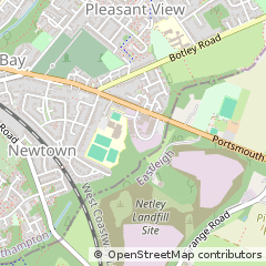 Map of Southampton, Hampshire