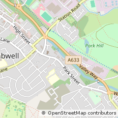 Map of Wombwell, Barnsley
