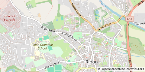 Map of Ripon