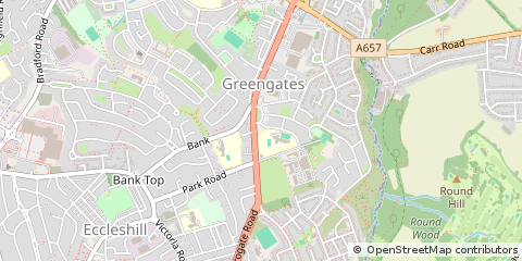 Map of Bradford