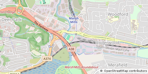 Map of Devon