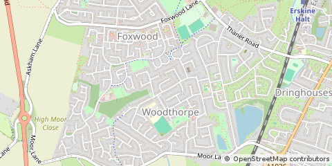 Map of York