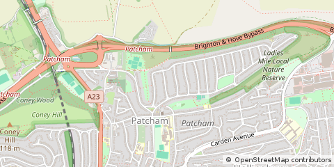 Map of Brighton