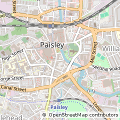 Map of Paisley