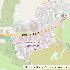 Map of Swansea