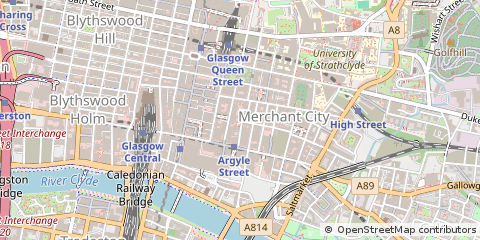 Map of Glasgow