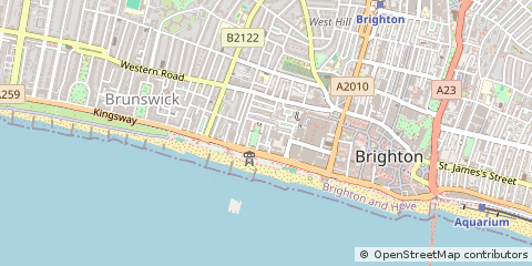 Map of Brighton
