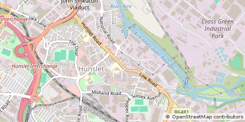 Map of Leeds