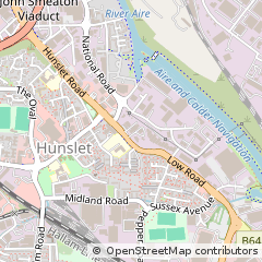 Map of Leeds