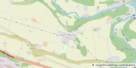 Map of Sheffield