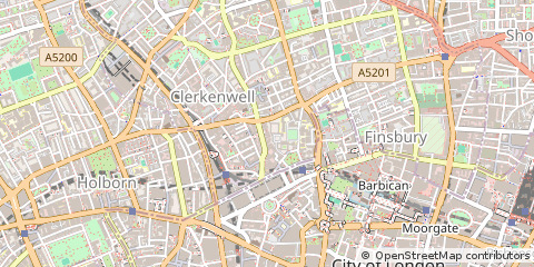 Map of London, Surrey
